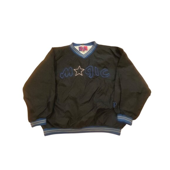 Vintage 1990's Pro Player Orlando Magic NBA Pullover Windbreaker Jacket Men's XL - Picture 1 of 8